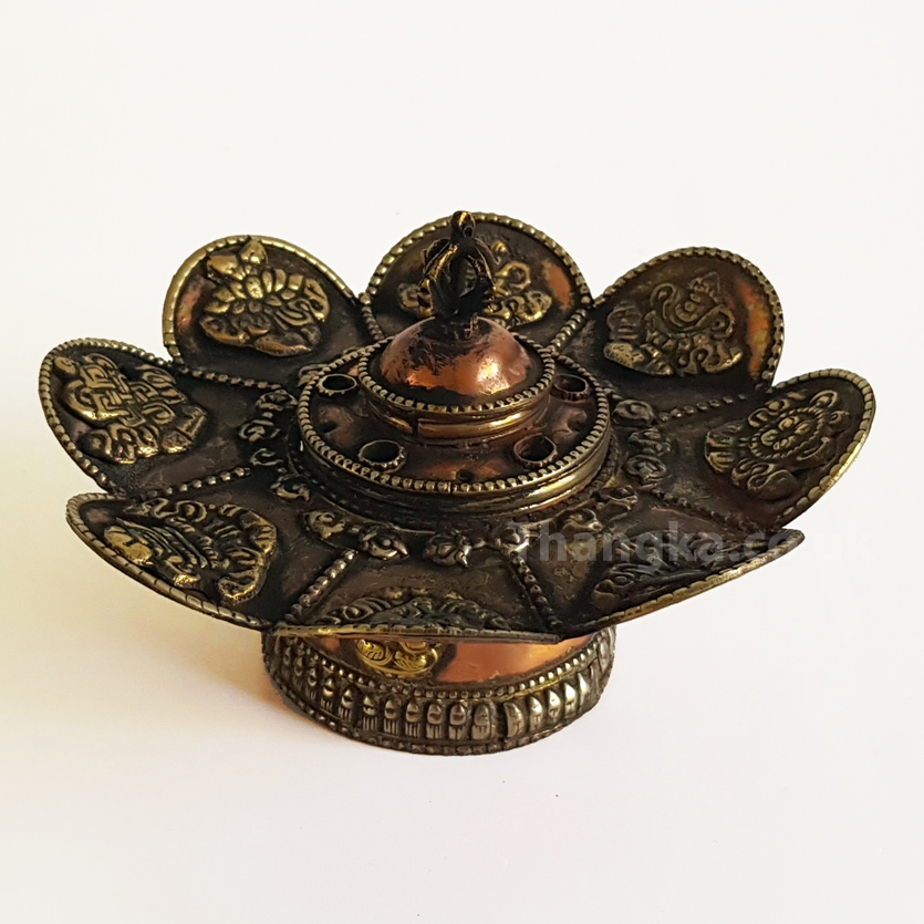 Lotus Incense Burner - authentic items from Tibet Enterprise