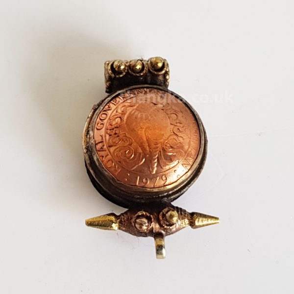 Traditional tibetan amulet design
